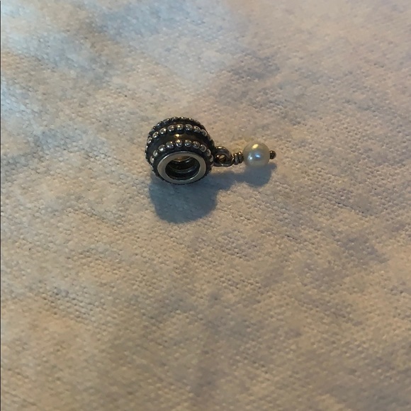Pandora charm with pearl - Picture 2 of 3